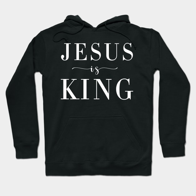 Jesus is King. Hoodie by CityNoir